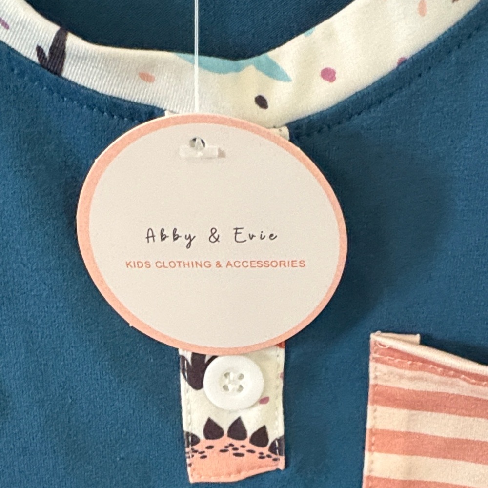 Abby & Evie Dino Matching Set - Picture 3 of 9